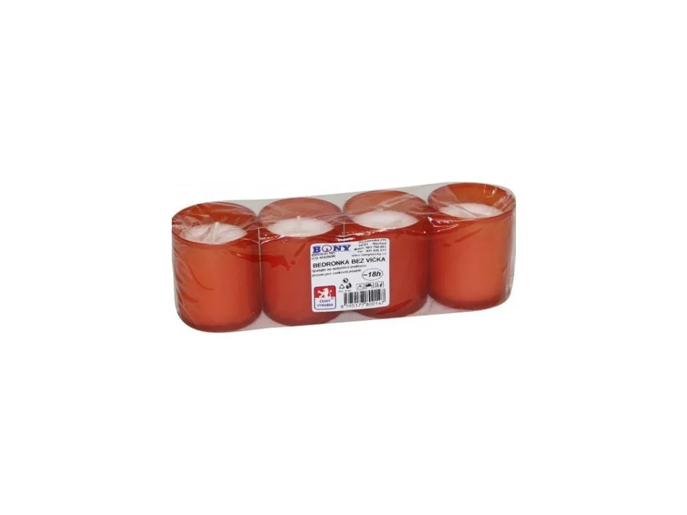 Bony svíčky pietní 4 ks 18 h 55 g Bedronka Vrácení Zdarma