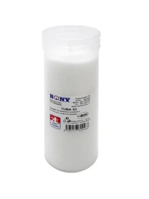 Bony svíčka pietní náplň 80 h 230 g bílá Akce