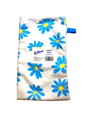 Nejlepší Volba Q-Clean žínka vzorovaná květinová 1 ks