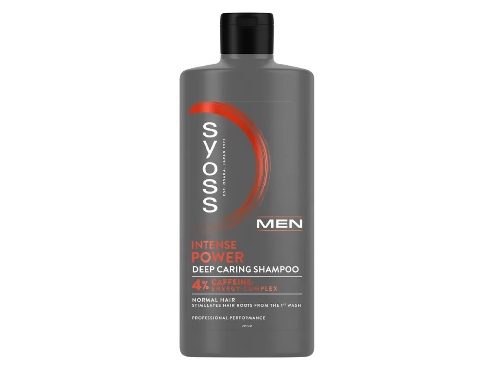 Syoss Men šampon 440 ml Intense Power Omezená Nabídka