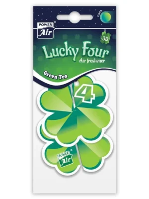 Expresní Doručení Power Air osvěžovač vzduchu do auta Lucky Four 3D Green Tea