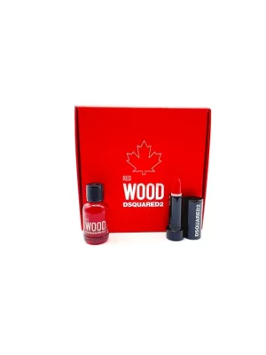 Dsquared2 dárková sada Red Wood (EDT Pour Femme 5 ml + rtěnka 1,2 g) Pouze Dnes