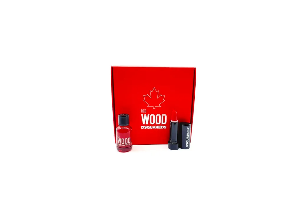 Dsquared2 dárková sada Red Wood (EDT Pour Femme 5 ml + rtěnka 1,2 g) Pouze Dnes