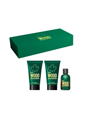 Dsquared2 dárková sada Green Wood (EDT 5ml + sprch.gel 25ml + těl.mléko 25ml) Nízká Cena