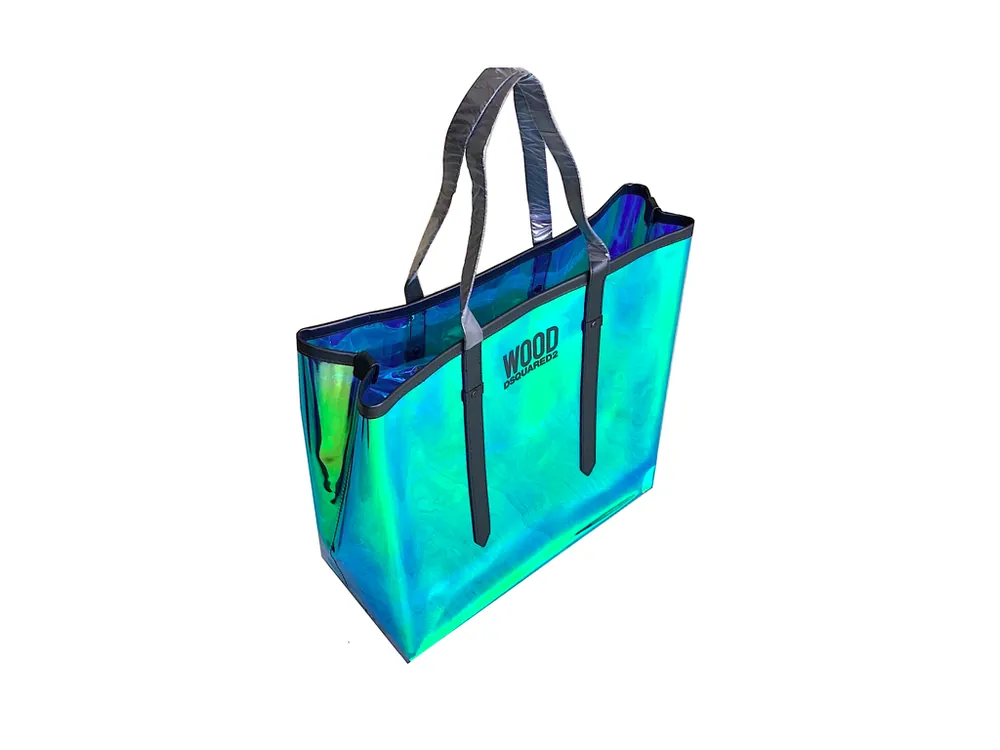 Dsquared2 taška Wood Tote Mirroring bag Ihned K Objednání