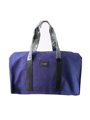 Lanvin cestovní taška Weekend Bag Blue Nejprodávanější