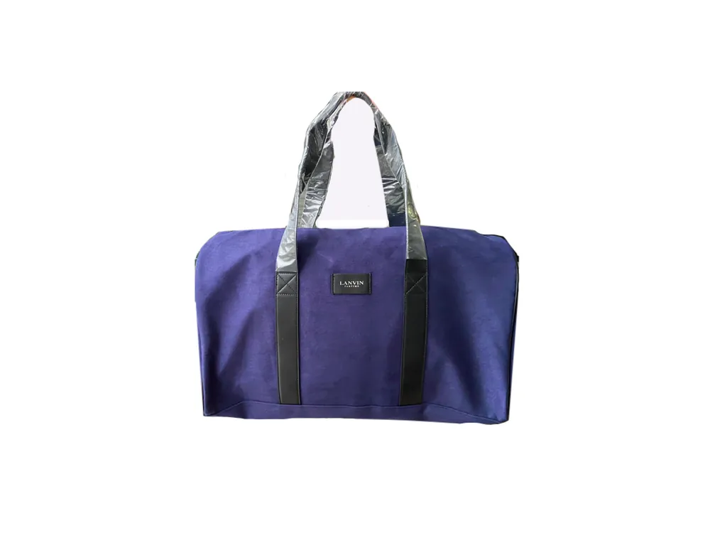 Lanvin cestovní taška Weekend Bag Blue Nejprodávanější