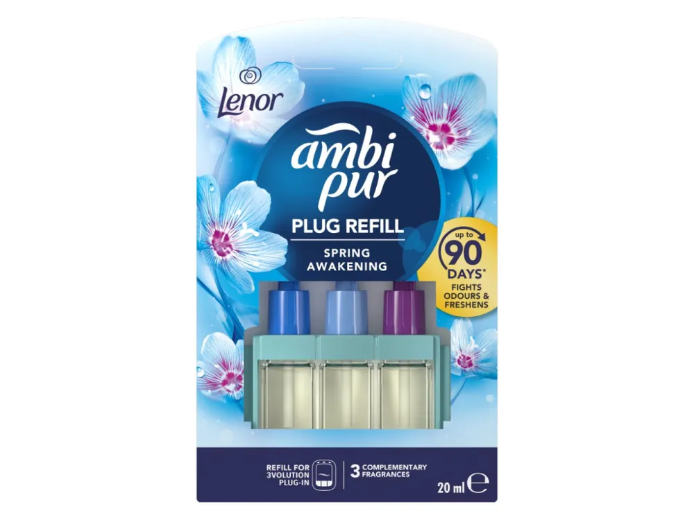 Ambi Pur 3volution náhradní náplň 20 ml Lenor Spring Awakening Finální Výprodej