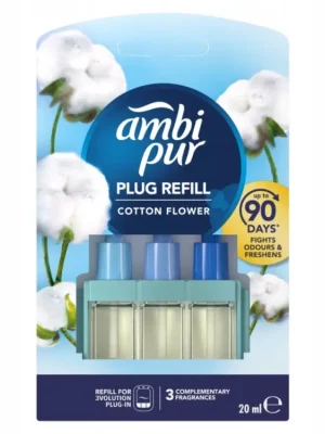 Ambi Pur 3volution náhradní náplň 20 ml Cotton Flower Vrácení Zdarma