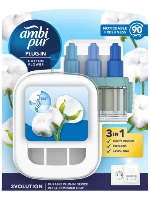 Expresní Doručení Ambi Pur 3volution osvěžovač vzduchu 20 ml Cotton Flower