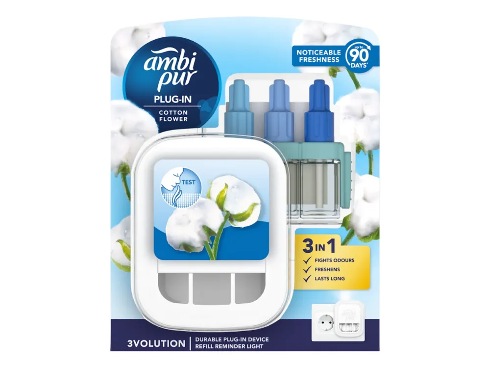 Expresní Doručení Ambi Pur 3volution osvěžovač vzduchu 20 ml Cotton Flower