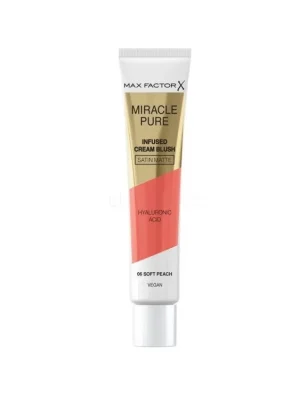 Max Factor tekutá krémová tvářenka 15 ml Miracle Pure 06 Soft Peach Jen Po Omezenou Doba