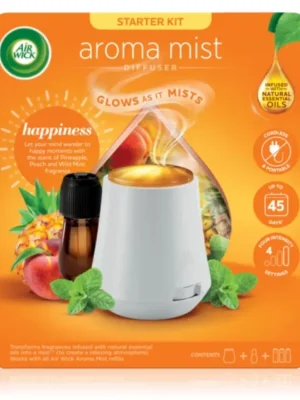 Víkendová Akce Air Wick Essential Mist difuzér s náplní 20 ml Happiness