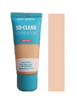 Miss Sporty make-up So Clear 30 ml 001 Light Víkendová Akce