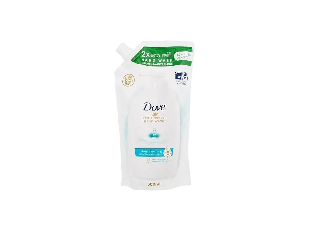 Akce Dove tekuté mýdlo 500 ml náhradní náplň Deep Cleansing