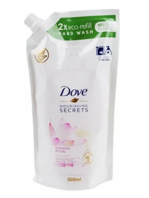 Dove tekuté mýdlo 500 ml náhradní náplň Lotus Flower & Rice Water Kup Teď