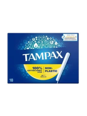 Nová Kolekce Tampax tampony s aplikátorem 18 ks Regular