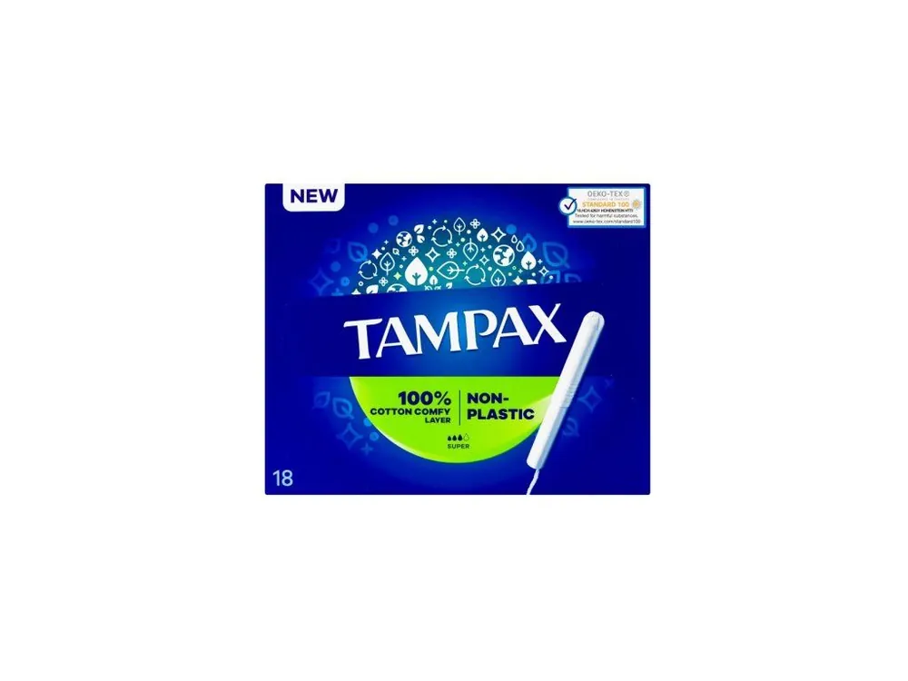 Tampax tampony s aplikátorem 18 ks Super Top Prodej
