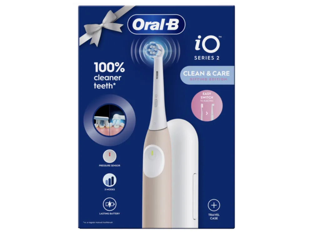 Oral-B elektrický zubní kartáček iO 2 Calm Pink + cestovní pouzdro Nakupujte Hned