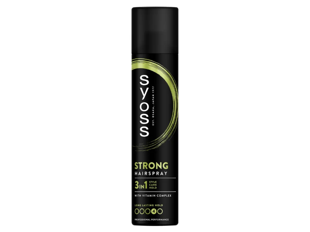 Syoss lak na vlasy 300 ml Strong 4 Must-Have