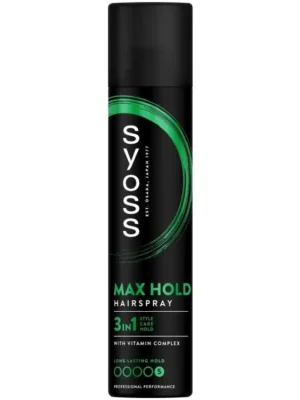Značkový Syoss lak na vlasy 300 ml Max Hold 5