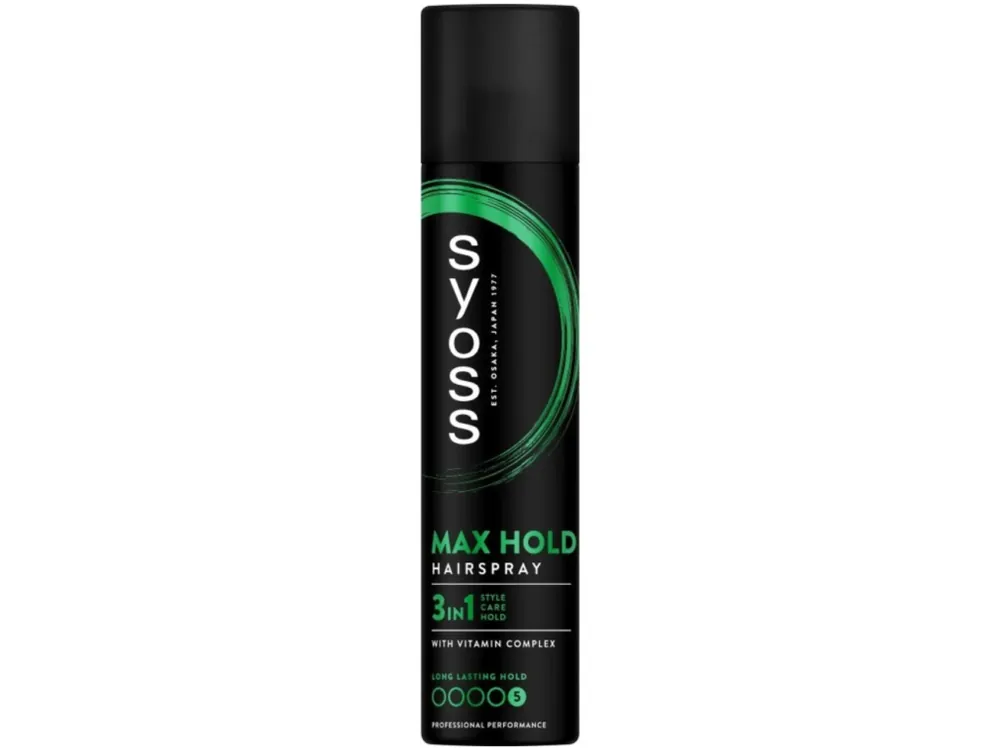 Značkový Syoss lak na vlasy 300 ml Max Hold 5