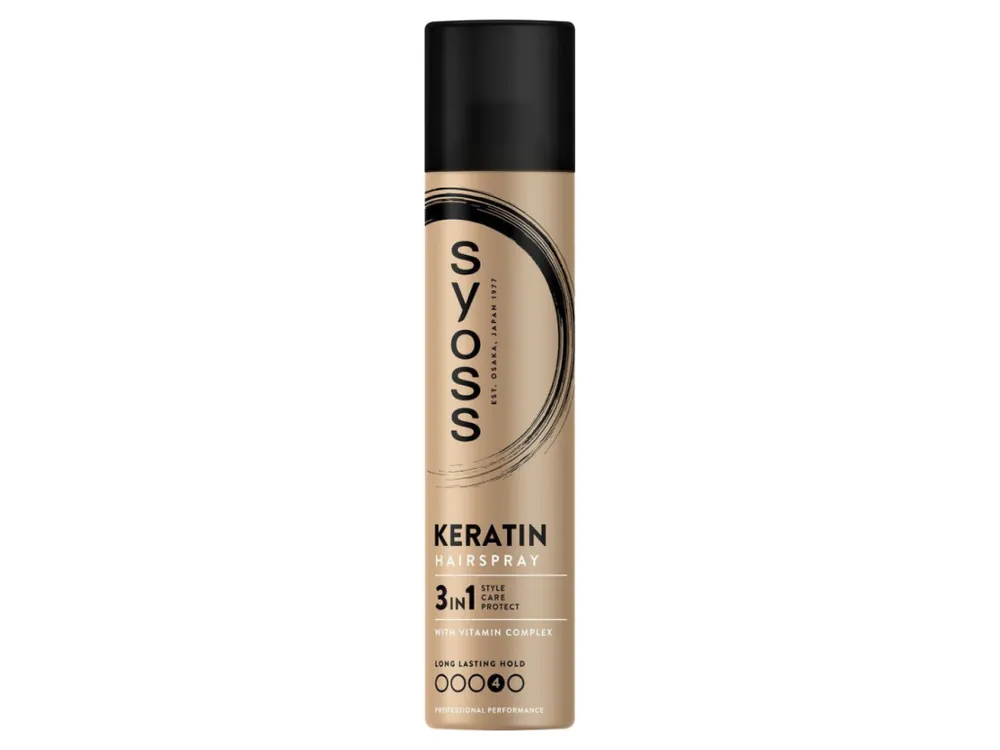Výprodej Syoss lak na vlasy 300 ml Keratin 4