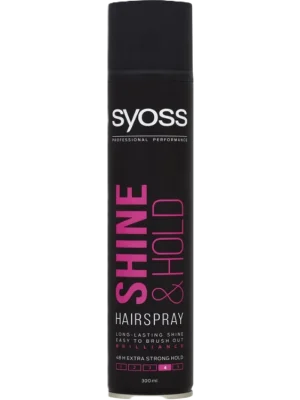 Syoss lak na vlasy 300 ml Shine 4 Nová Kolekce