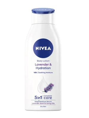 Nivea tělové mléko 400 ml Lavender & Hydration Rychlé Dodání