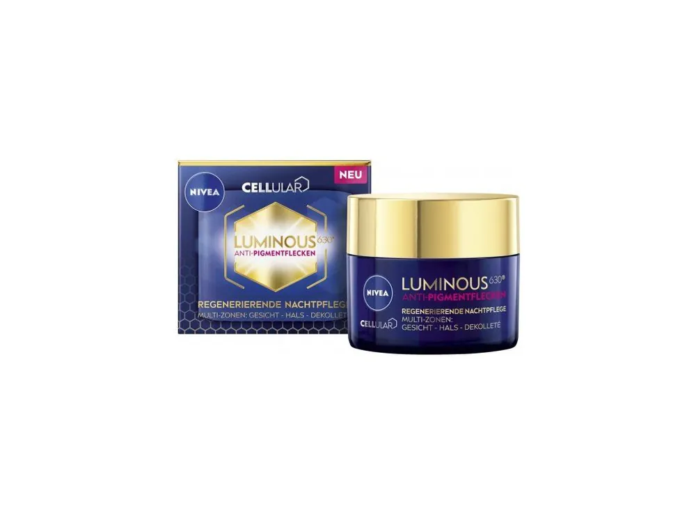 Nivea noční krém 50 ml proti pigmentovým skvrnám Cellular Luminous 630° Must-Have
