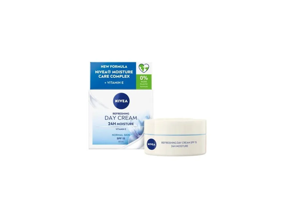 Nivea denní krém 50 ml Osvěžující pro normální pleť SPF 15 Víkendová Akce
