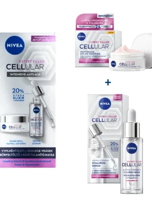 Aktuální Nivea sada Cellular Exper Filler (denní krém 50 ml + sérum 30 ml)