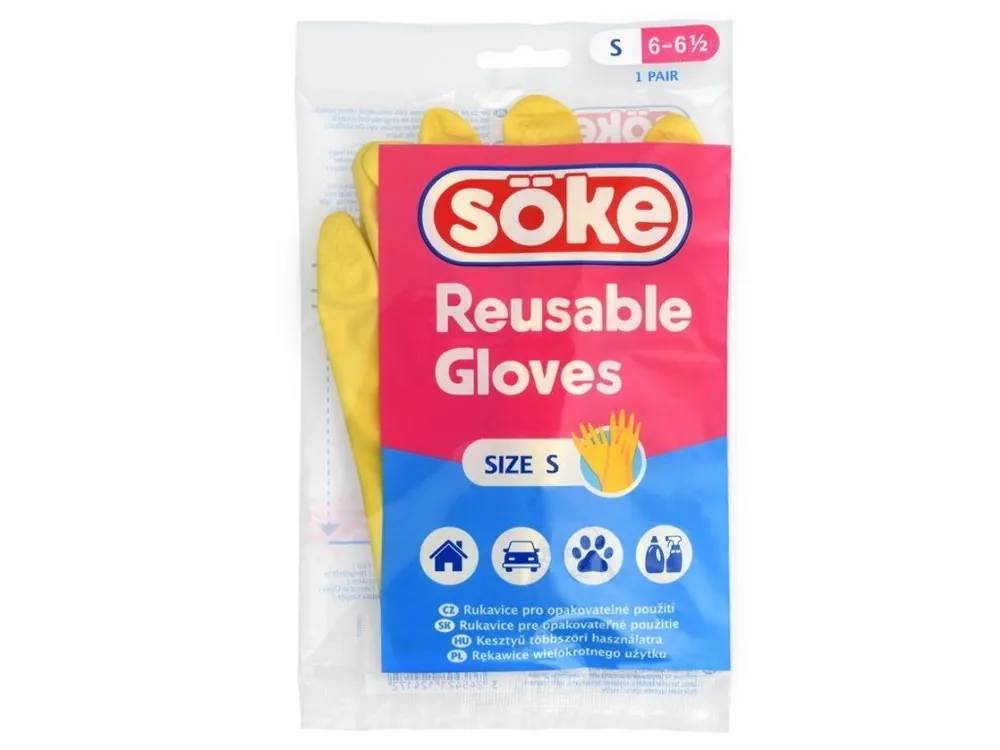 Söke gumové rukavice S 6 - 6,5 Zlevněný
