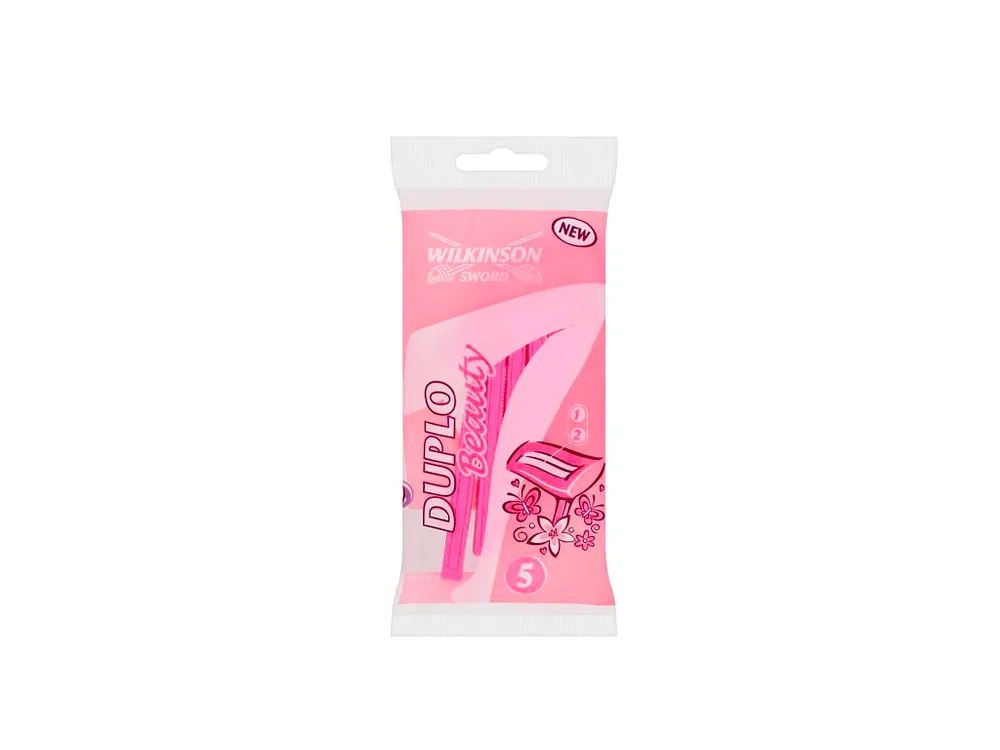 Bezpečná Platba Wilkinson Sword dámský jednorázový holící strojek Duplo Beauty 5 ks