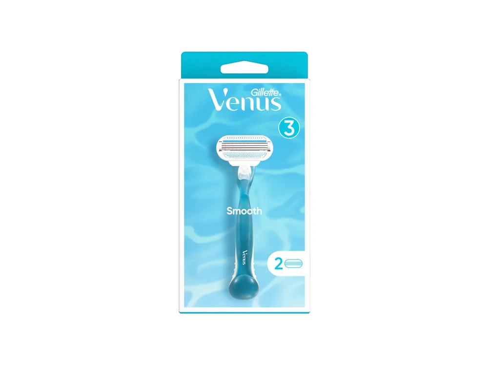 Top Prodej Gillette Venus Smooth strojek + 2 holicí hlavice