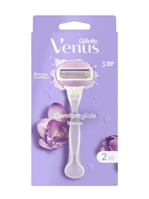 Finální Výprodej Gillette Venus Breeze Comfortglide strojek + 2 holicí hlavice