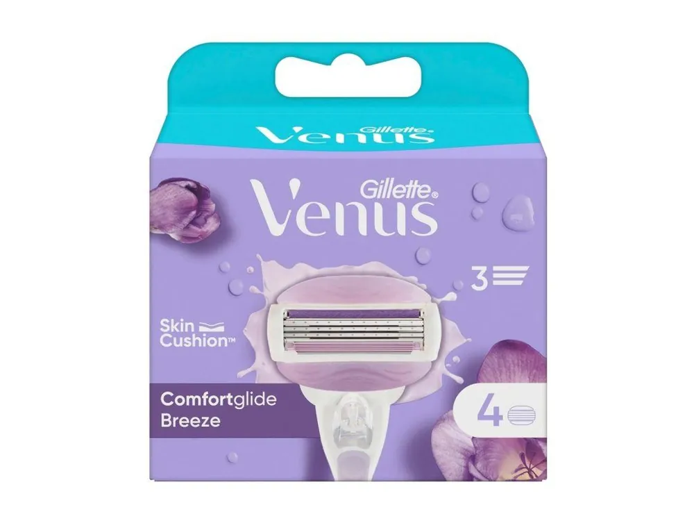 Jen Po Omezenou Doba Gillette náhradní hlavice Venus Comfortglide Breeze 4 ks