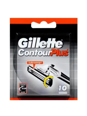 Gillette náhradní hlavice Contour Plus 10 ks Vrácení Zdarma