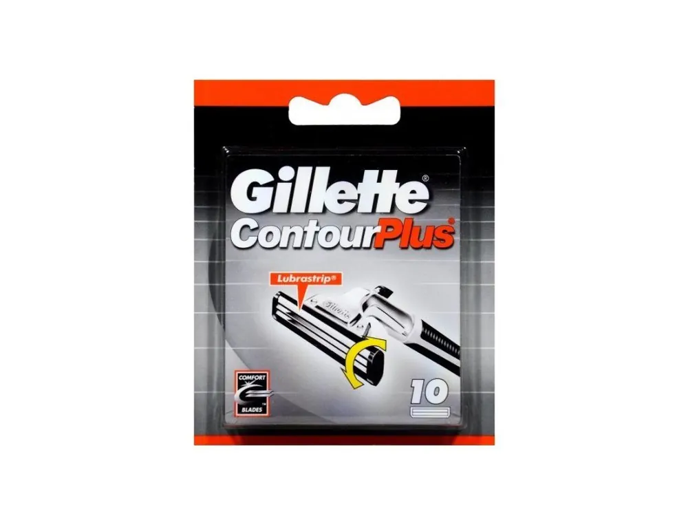 Gillette náhradní hlavice Contour Plus 10 ks Vrácení Zdarma