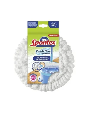 Bezpečná Platba Spontex náhradní mop kulatý Full Action System X'tra