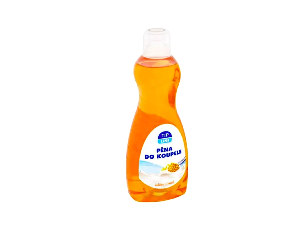 Tip Line pěna do koupele 1 l Mléko + Med Aktuální