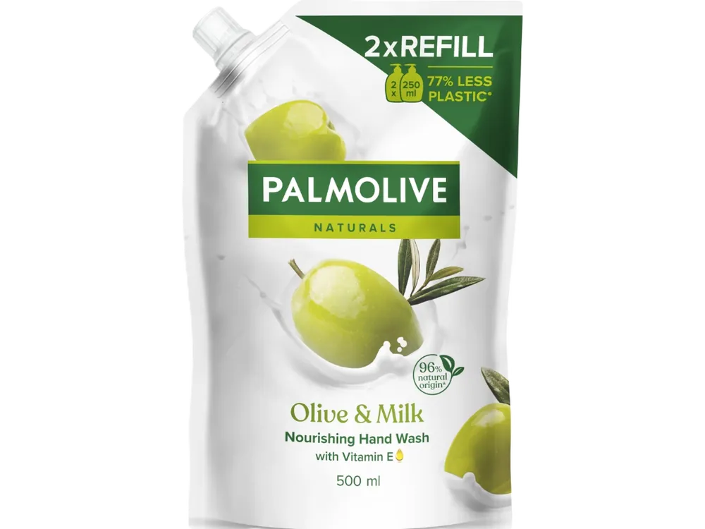 Palmolive tekuté mýdlo náplň 500 ml Milk & Olive Pouze Dnes