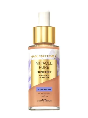 Must-Have Max Factor make-up a sérum 2v1 30 ml Miracle Pure 60-80 Light To Medium