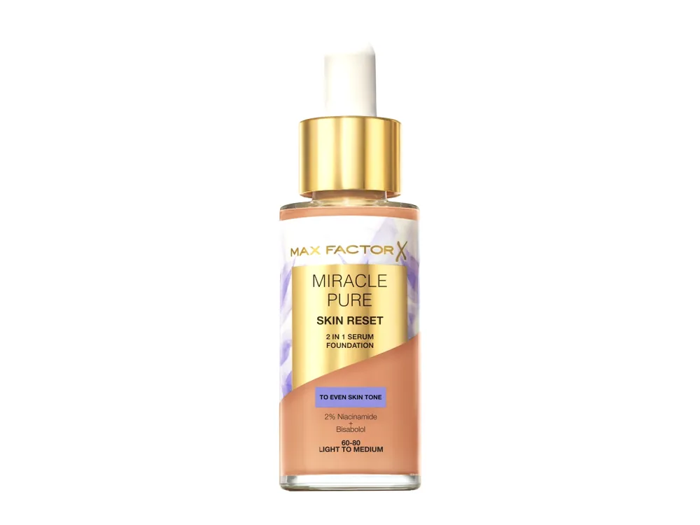 Must-Have Max Factor make-up a sérum 2v1 30 ml Miracle Pure 60-80 Light To Medium