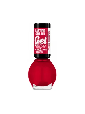Originální Miss Sporty lak na nehty 7 ml Color Gel Shine 150 červený