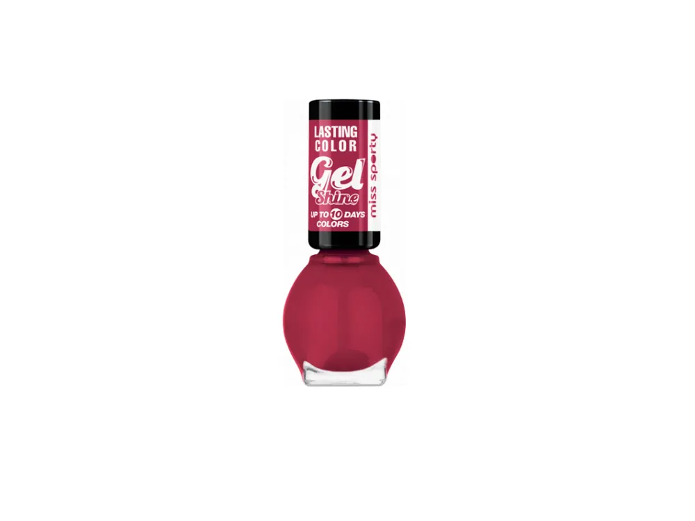 Miss Sporty lak na nehty 7 ml Color Gel Shine 151 červený Nejprodávanější