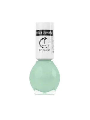 Miss Sporty lak na nehty 7 ml 1 min To Shine 133 světle zelený Hit Sezóny