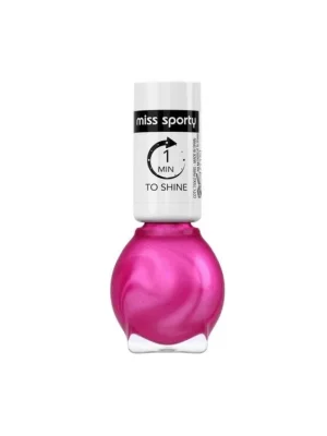 Miss Sporty lak na nehty 7 ml 1 min To Shine 135 sytě růžový Hit Sezóny
