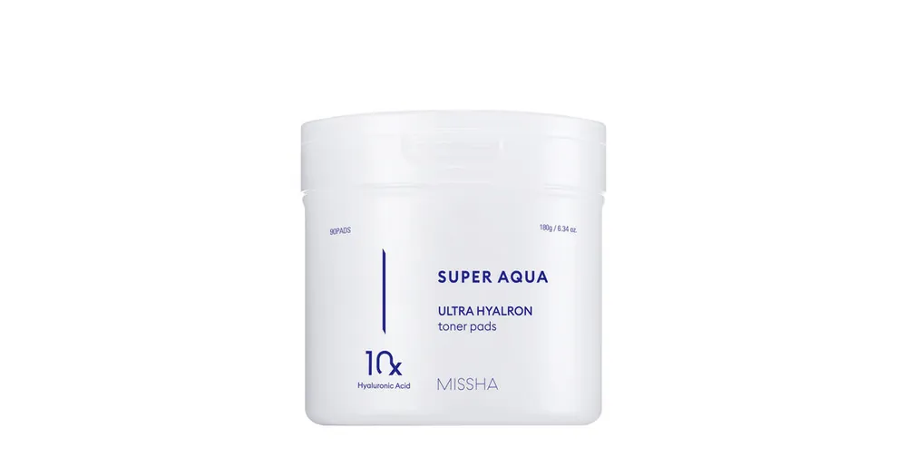 Akční Nabídka MISSHA Super Aqua Ultra Hyalron Toner Pads 90 ks