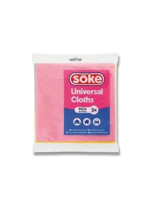 Söke univerzální utěrky 3 ks Universal Cloths 38 x 38 cm Výhodná Nabídka